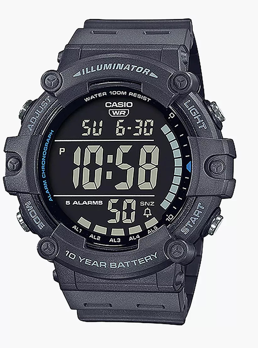CASIO MEN'S DIGITAL WATCH AE-1500WH-8BVDF