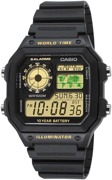 Casio AE-1200WH-1BVDF Men's Watch