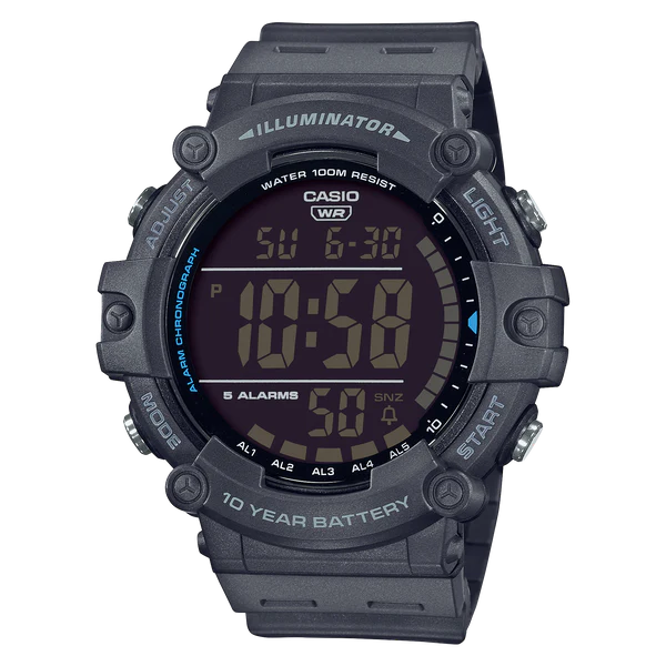 CASIO MEN'S DIGITAL WATCH AE-1500WH-8BVDF