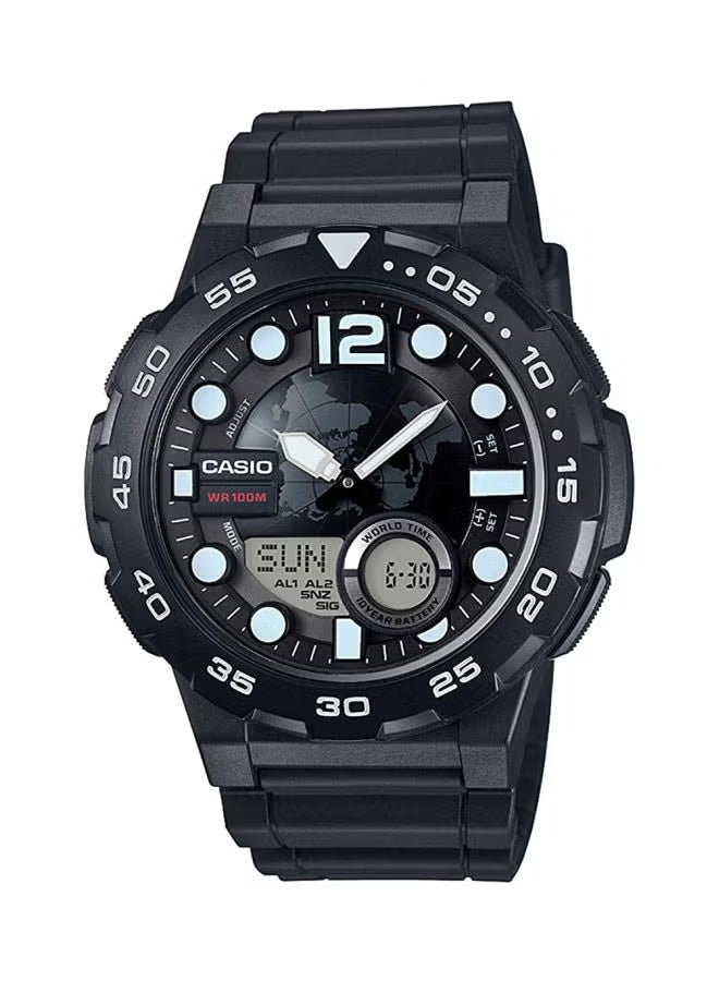 Casio Men's Analog & Digital Watch AEQ-100W-1AVDF