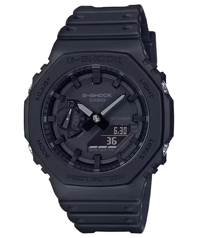 Casio G-Shock Watch - GA-2100-1A1DR Black Dial, Black Band
