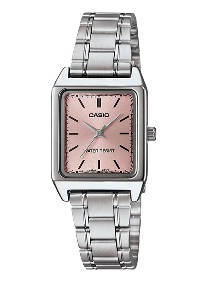 Casio Women's Stainless Steel Analog Quartz Watch LTP-V007D-4EUDF