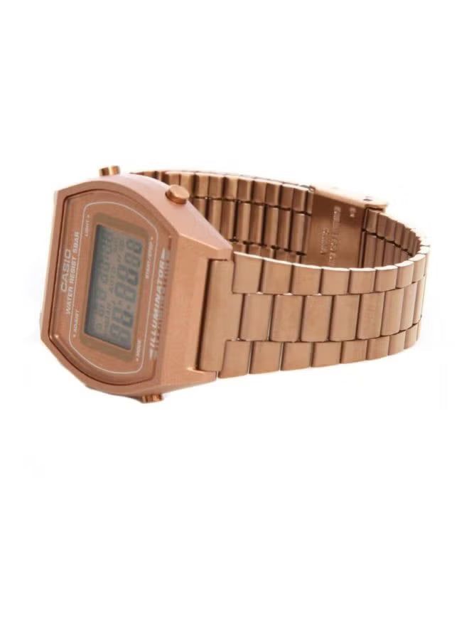 CASIO Women's Digital Watch B640WC-5ADF - Rose Gold