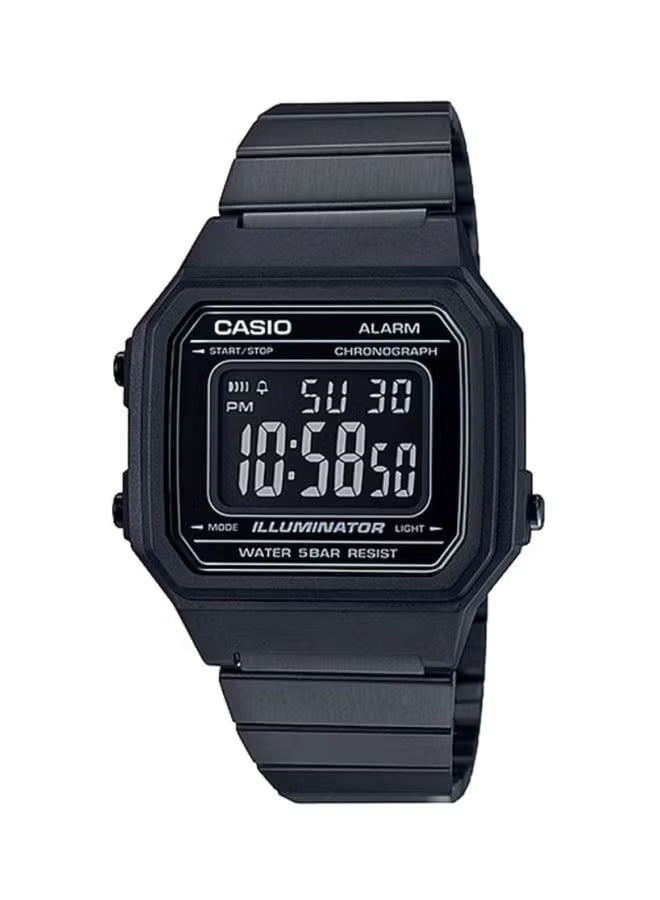 Casio Men's Black Digital Watch - B650WB-1BDF