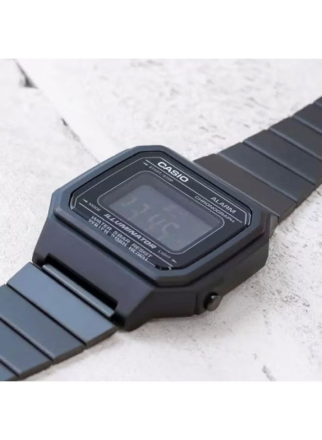 Casio Men's Black Digital Watch - B650WB-1BDF