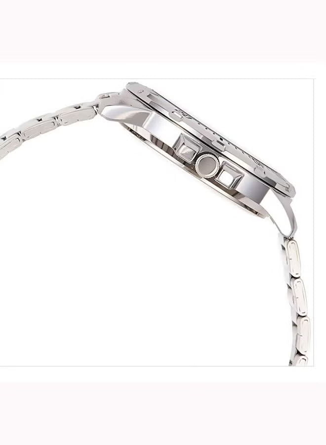 Casio Men's Silver Analog Stainless Steel Strap Watch -MTP-VD01D-2BVUDF