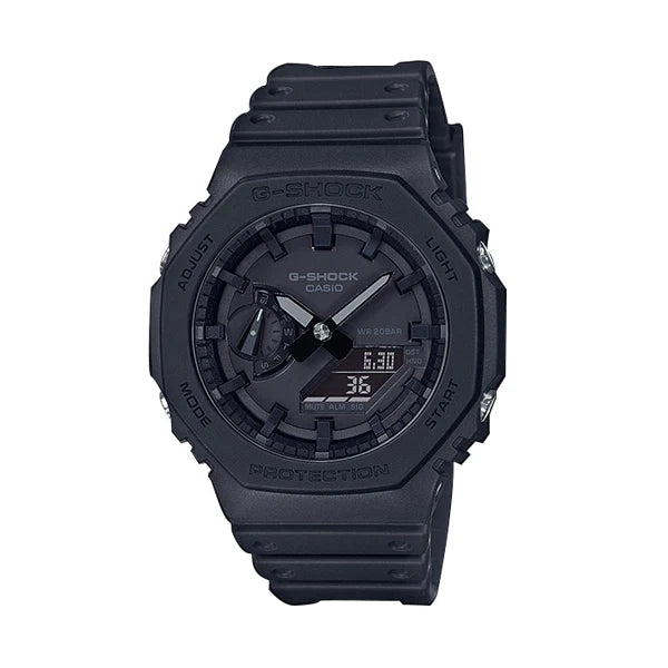 Casio G-Shock Watch - GA-2100-1A1DR Black Dial, Black Band