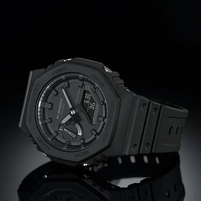 Casio G-Shock Watch - GA-2100-1A1DR Black Dial, Black Band