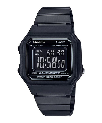 Casio Men's Black Digital Watch - B650WB-1BDF