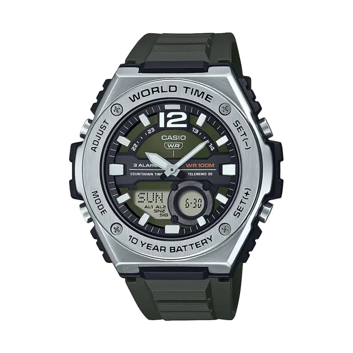 Casio ANALOG DIGITAL WATCH  MWQ-100-3AVDF