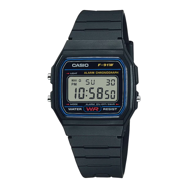 Casio  Digital  F-91W-1DG