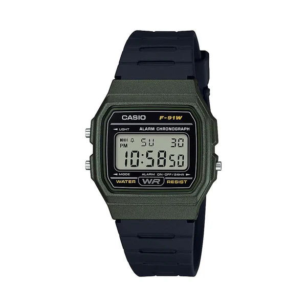 CASIO  UNISEX WATCH F-91WM-3ADF