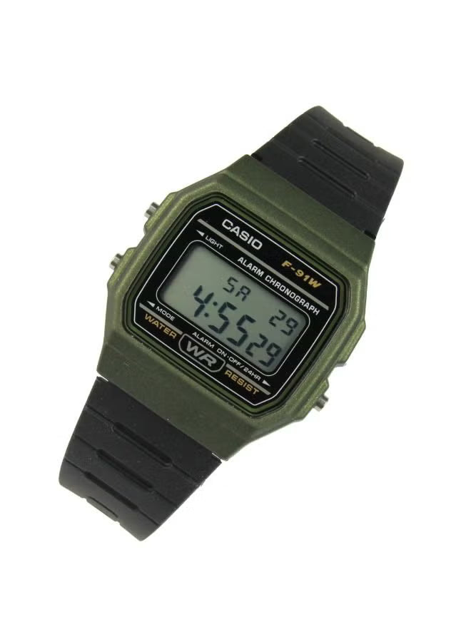 CASIO  UNISEX WATCH F-91WM-3ADF